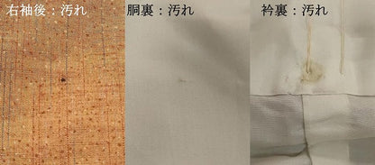 平和屋着物■上質な紬　格子　正絹　逸品　DAAZ8506cd