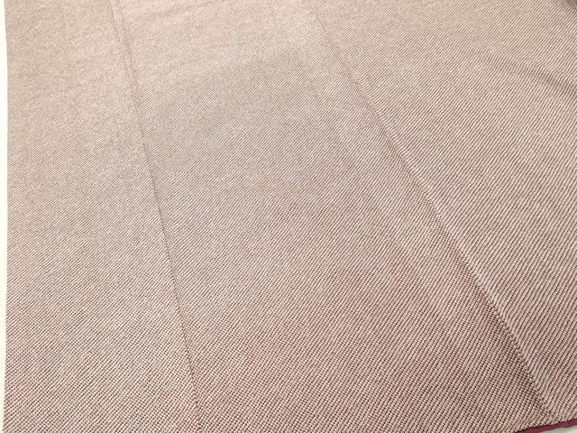平和屋着物■上質な小紋　お召地　鹿の子文　正絹　逸品　DAAZ8511cd