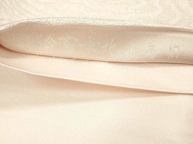 平和屋着物◎全通柄袋帯　木目文　正絹　逸品　DAAZ8716qa