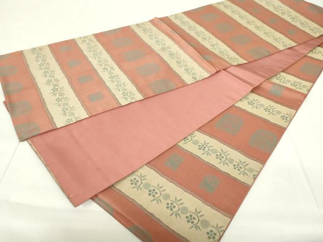 本場越前　博多織　全通柄　リバーシブル　袋帯 本場越前 博多織 全通柄 リバーシブル 袋帯