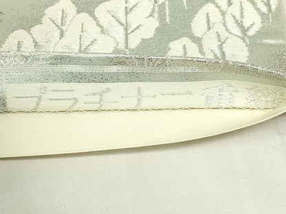 平和屋着物◎六通柄袋帯 秀水錦 風景文 プラチナ二重織 正絹 逸品 DAAZ9434qp
