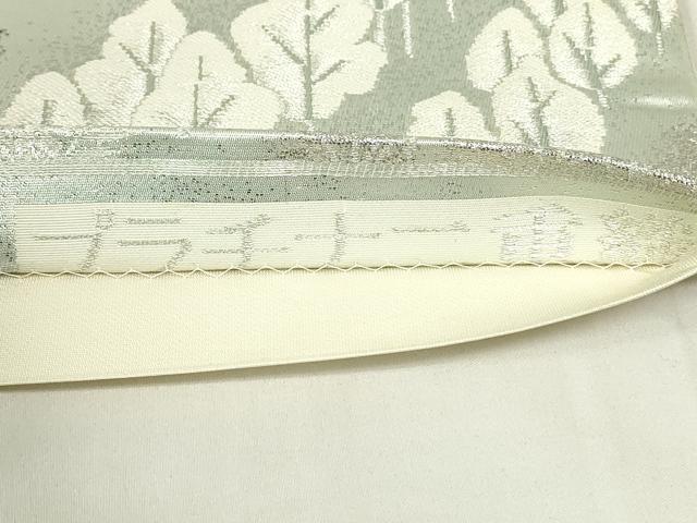 平和屋着物◎六通柄袋帯 秀水錦 風景文 プラチナ二重織 正絹 逸品 DAAZ9434qp