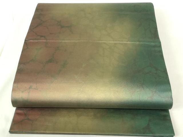 平和屋着物◎六通柄袋帯 箔のつどい 引箔 正絹 逸品 DAAZ9441qp