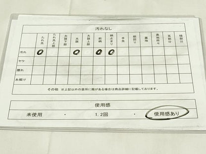 平和屋着物◎六通柄袋帯　五重塔　風景文　金銀糸　正絹　逸品　DAAZ9496qp