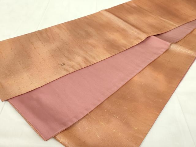 平和屋着物◎京友禅作家　堺映祥　全通柄袋帯　霞文　金糸　正絹　逸品　DAAZ9508qp
