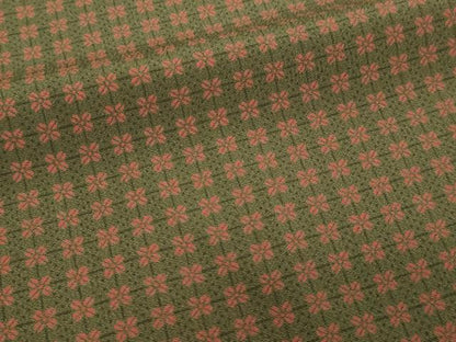 平和屋着物■上質な小紋　花間道　正絹　逸品　DAAZ9817sf