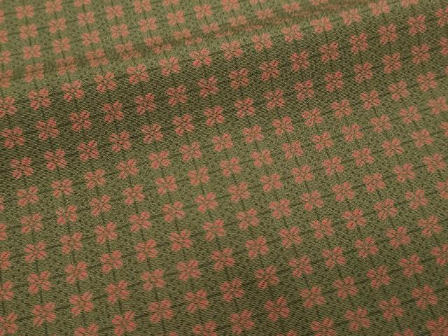 平和屋着物■上質な小紋　花間道　正絹　逸品　DAAZ9817sf