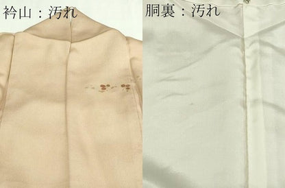平和屋着物■訪問着　舞葉文　暈し染め　金彩　正絹　逸品　DAAZ9859sf