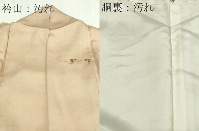 平和屋着物■訪問着　舞葉文　暈し染め　金彩　正絹　逸品　DAAZ9859sf