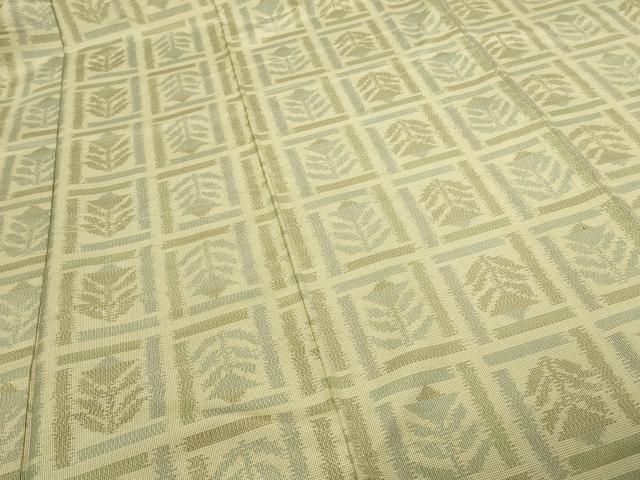 平和屋着物■上質な紬 草花文 正絹 逸品 DAAZ9922sf