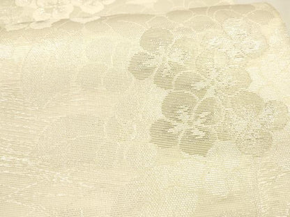 平和屋着物＊夏物 六通柄 本袋帯 紫陽花 銀糸 正絹 逸品 DABA0027cm