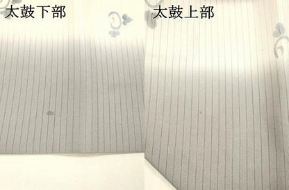 平和屋着物＊夏物 絽塩瀬 九寸名古屋帯 草花文 正絹 逸品 DABA0042cm