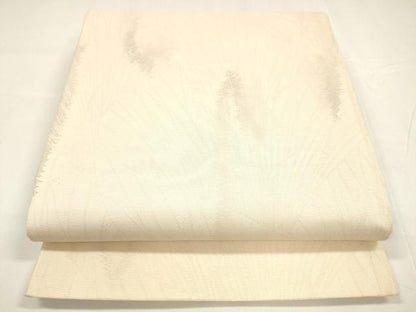 平和屋着物＊夏物 六通柄袋帯 抽象文様 銀糸 正絹 逸品 DABA0076cm