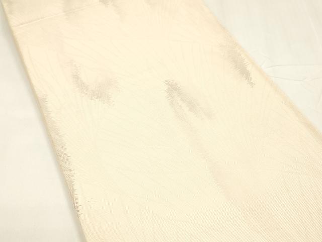 平和屋着物＊夏物 六通柄袋帯 抽象文様 銀糸 正絹 逸品 DABA0076cm