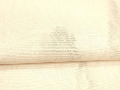 平和屋着物＊夏物 六通柄袋帯 抽象文様 銀糸 正絹 逸品 DABA0076cm
