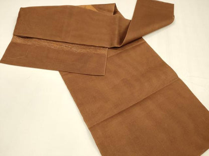 平和屋着物＊夏物 つけ帯 枝花文 正絹 逸品 DABA0090cm