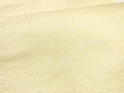 平和屋着物＊夏物 六通柄袋帯 流水片輪車文 銀糸 正絹 逸品 DABA0095cm