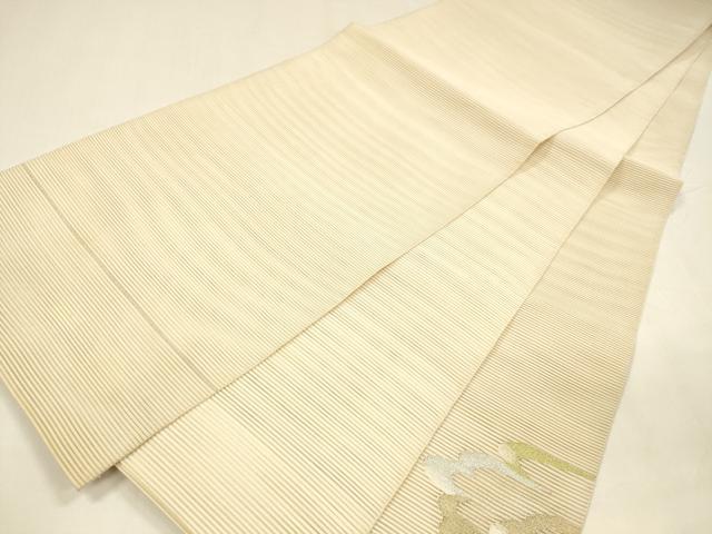 平和屋着物＊夏物　絽綴れ　太鼓柄袋帯　抽象文様　銀糸　正絹　逸品　DABA0102cm 平和屋着物＊夏物 絽綴れ 太鼓柄袋帯 抽象文様 銀糸 正絹 逸品 DABA0102cm