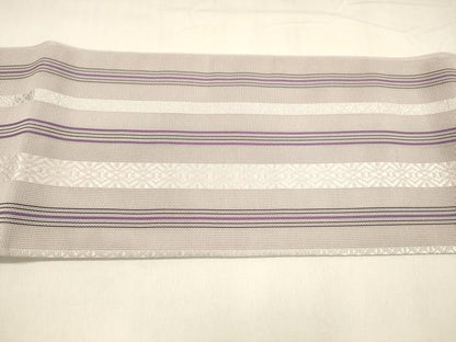 平和屋着物＊夏物 本場筑前博多織 つけ帯 紗献上 正絹 逸品 DABA0105cm