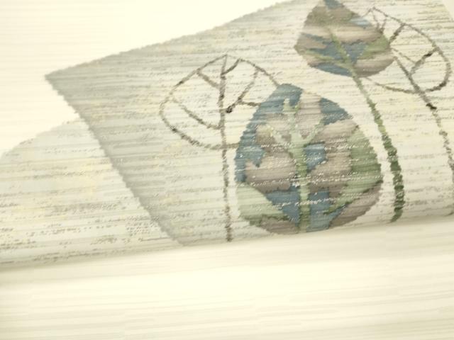 平和屋着物＊夏物 つけ帯 枝葉文 DABA0108cm