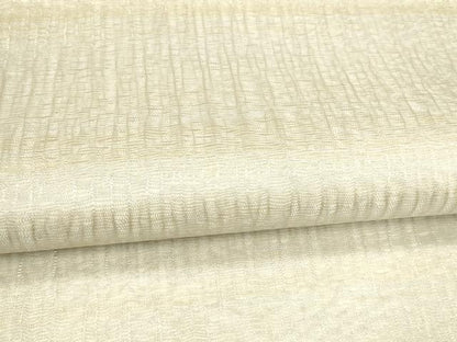 平和屋着物▽スリーシーズン　春夏秋　全通柄袋帯　櫛織　霞文　銀糸　正絹　逸品　DABA0109cm