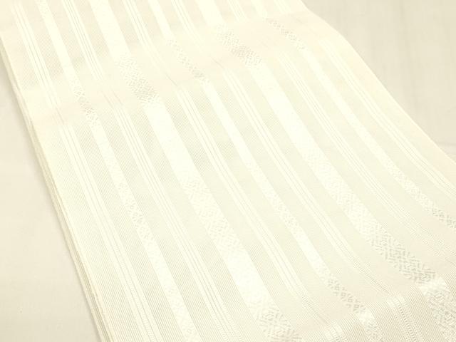平和屋着物＊夏物 博多織 八寸名古屋帯 献上 DABA0121cm