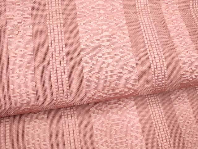 平和屋着物＊夏物 博多織 八寸名古屋帯 献上 長春色 DABA0135cm