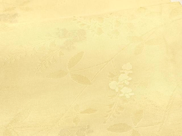 平和屋着物＊夏物 九寸名古屋帯 草花文 金糸 正絹 逸品 DABA0137cm