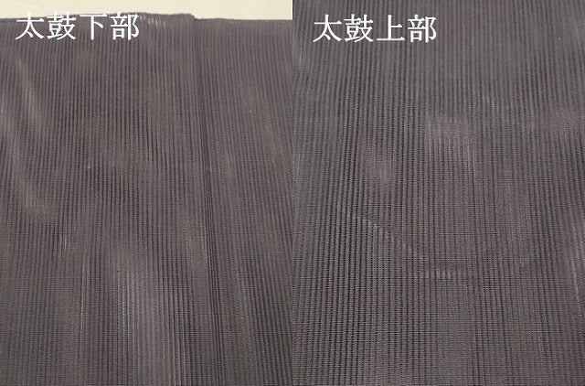 平和屋着物＊夏物 絽綴れ 八寸名古屋帯 草花文 金糸 正絹 逸品 DABA0138cm