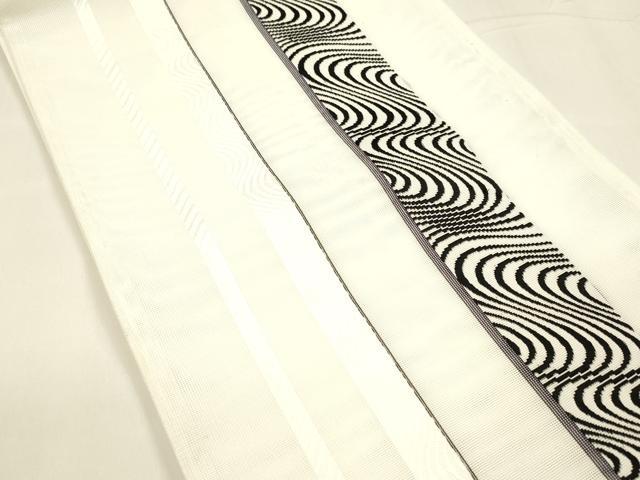 平和屋着物＊夏物 全通柄 京袋帯 流水間道 DABA0142cm