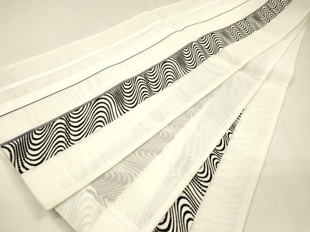 平和屋着物＊夏物 全通柄 京袋帯 流水間道 DABA0142cm