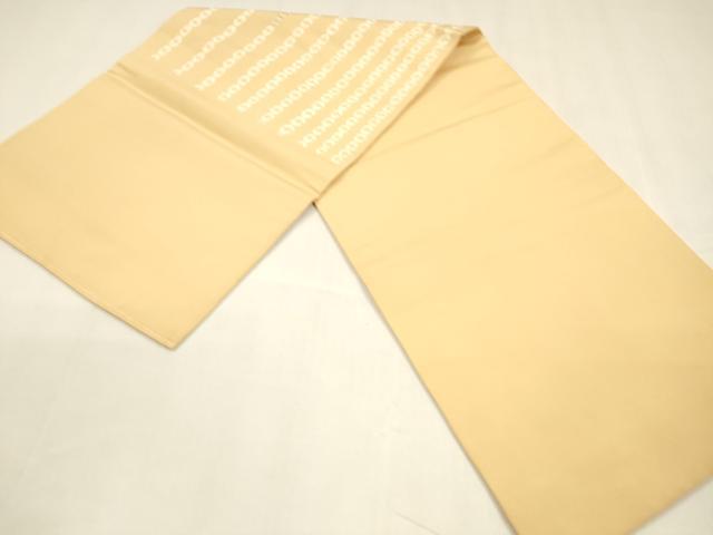 平和屋着物●塩瀬　つけ帯　七宝文　金彩　正絹　逸品　DABA0211cm