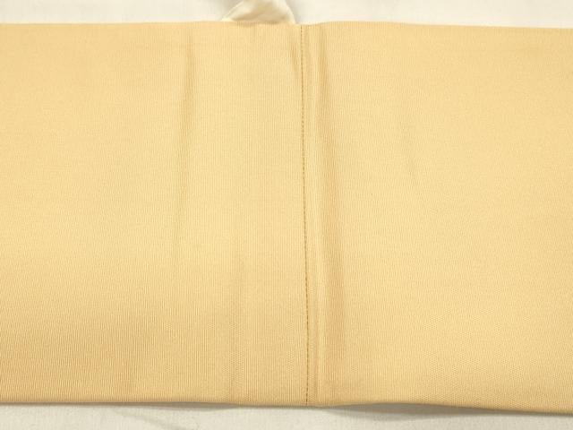 平和屋着物●塩瀬　つけ帯　七宝文　金彩　正絹　逸品　DABA0211cm
