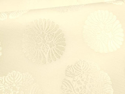 平和屋着物＊夏物　六通柄袋帯　唐織　舞花文　正絹　逸品　DABA0231cm