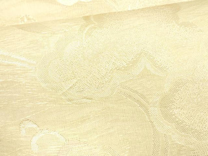 平和屋着物＊夏物 六通柄袋帯 流水雲文 金糸 正絹 逸品 DABA0235cm