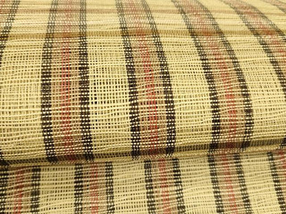 平和屋着物＊夏物 八寸名古屋帯 間道 正絹 逸品 DABA0257cm