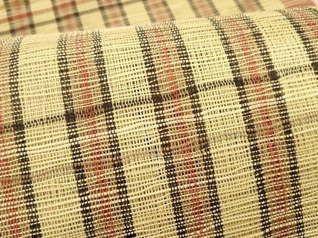 平和屋着物＊夏物 八寸名古屋帯 間道 正絹 逸品 DABA0257cm