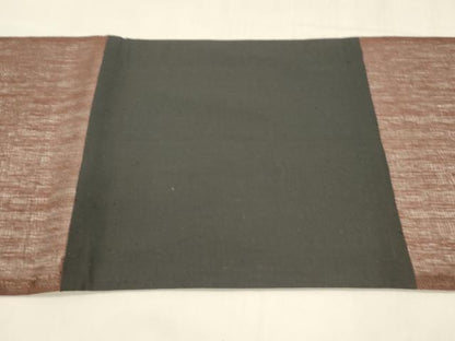 平和屋着物＊夏物 全通柄袋帯 更紗花文 金糸 正絹 逸品 DABA0260cm