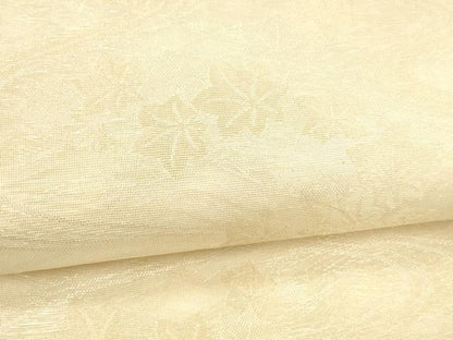 平和屋着物＊夏物 六通柄袋帯 竜田川 金銀糸 正絹 逸品 DABA0268cm