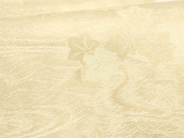 平和屋着物＊夏物 六通柄袋帯 竜田川 金銀糸 正絹 逸品 DABA0268cm