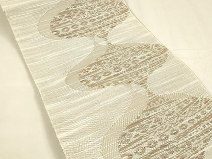 平和屋着物＊夏物 八寸名古屋帯 抽象文様 DABA0279cm