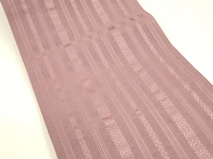 平和屋着物＊夏物 博多織 八寸名古屋帯 献上 京紫色 DABA0296cm