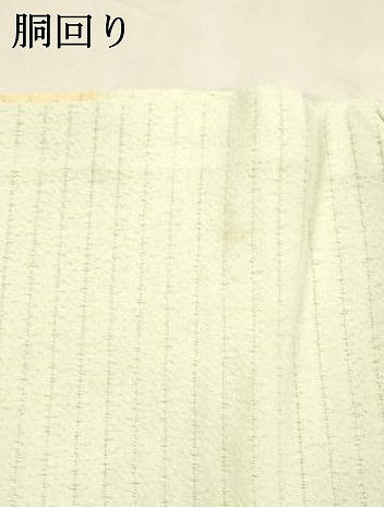 平和屋着物＊夏物　つけ帯　絽縮緬　枝葉文　DABA0313cm