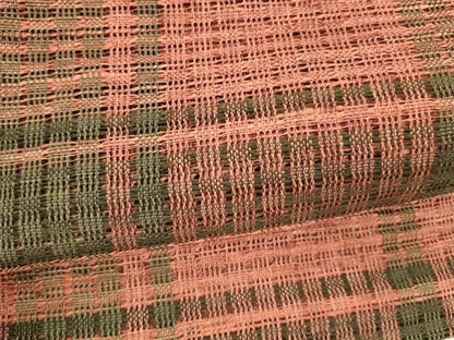 平和屋着物＊夏物 つけ帯 格子 正絹 逸品 DABA0361cm