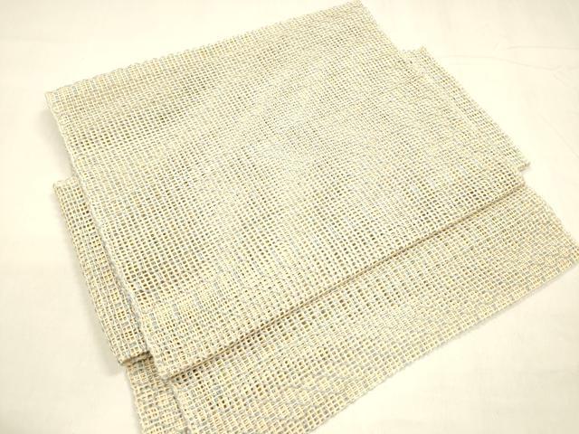 平和屋着物＊夏物 つけ帯 羅 抽象文様 正絹 逸品 DABA0365cm