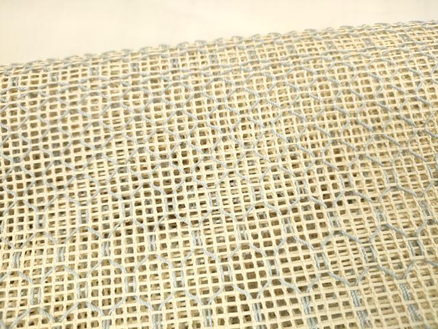 平和屋着物＊夏物　つけ帯　羅　抽象文様　正絹　逸品　DABA0365cm 平和屋着物＊夏物 つけ帯 羅 抽象文様 正絹 逸品 DABA0365cm
