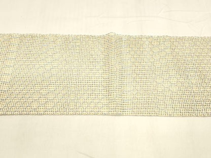 平和屋着物＊夏物 つけ帯 羅 抽象文様 正絹 逸品 DABA0365cm
