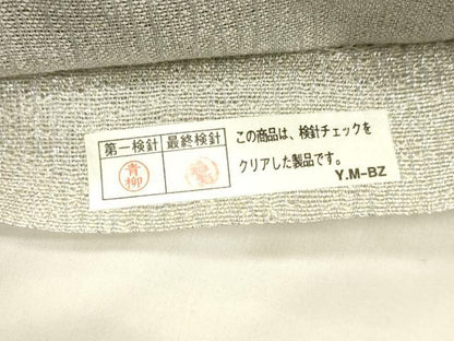 平和屋着物＊夏物 六通柄袋帯 流水文 金銀糸 正絹 逸品 DABA0368cm