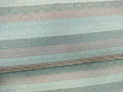 平和屋着物＊夏物 六通柄袋帯 横段文 金糸 正絹 逸品 DABA0373cm