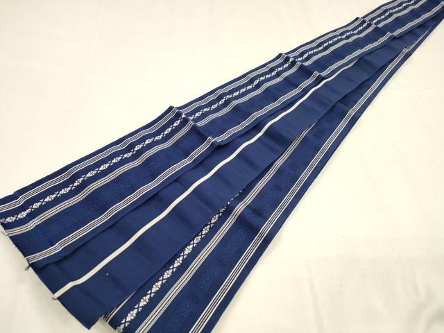 平和屋着物○男性 本場筑前博多織 角帯 献上 証紙付き 正絹 逸品